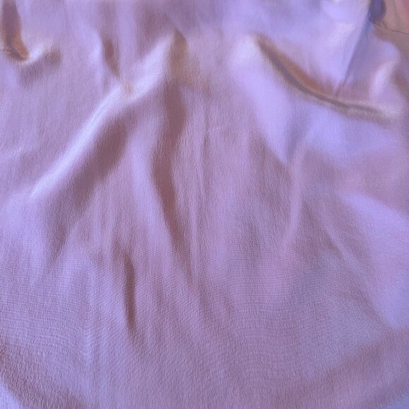Vintage Bloomingdales 100% Silk Romantic Pastel Pink Shell Sleeveless Blouse PM - Picture 4 of 5